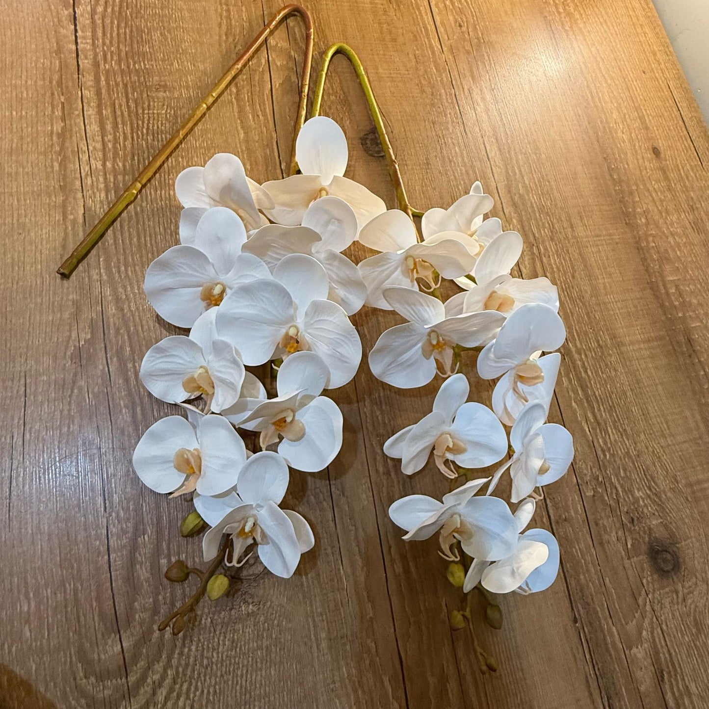 Haste de orquídea toque real siliconada