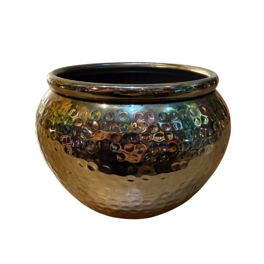 Vaso metalizado inox