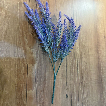 Buquê de lavanda flocado lilás