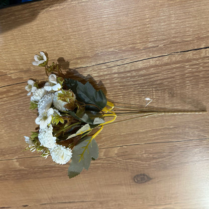 Mini buquê amor-perfeito cor braco